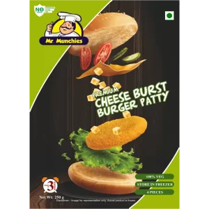 Cheese Burst Burger Patty